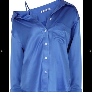 Alexanderwang.t silk shirt XS